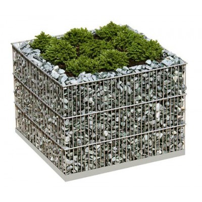 galvanized wire mesh gabion basket box stone cage fence retaining wall garden fence cost